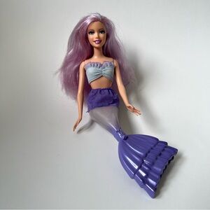 2007 Barbie Fairytopia Color Change purple Mermaid doll